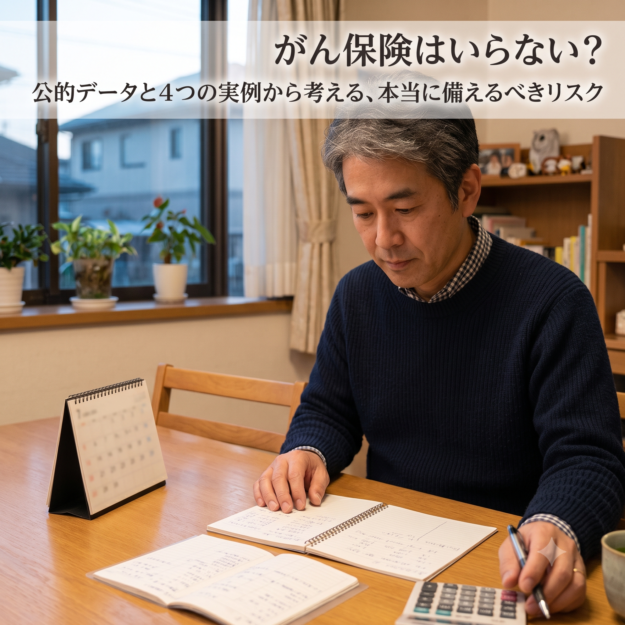 がん保険はいらないという考え方と家計リスクを相談場面で考える記事のアイキャッチ画像